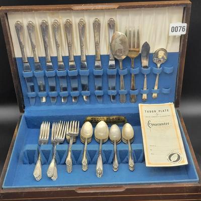 Tudor  Silver Plated Dinner Service Lot 2