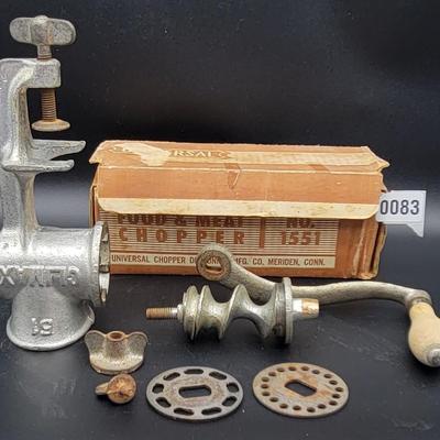 Vintage meat Chopper