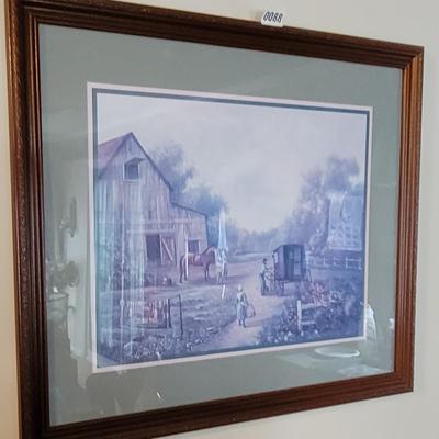 Framed Farm Art