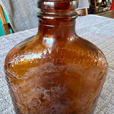 Lot of Assorted Antique Vintage Bottles and Jars Ball Pluto Water Golden West Peanut Butter