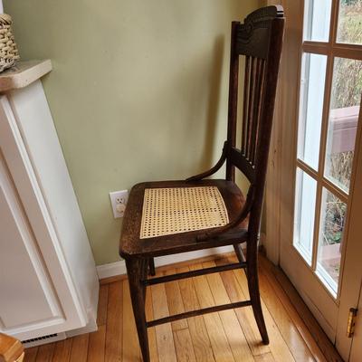 Nice Vintage Cane seat Chair