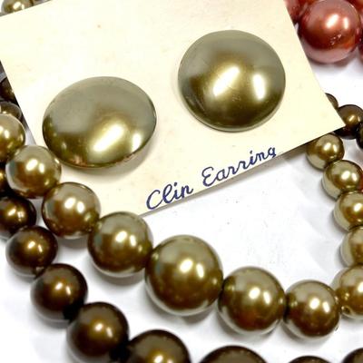 Vintage beaded necklaces