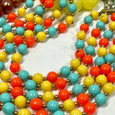 Vintage beaded necklaces