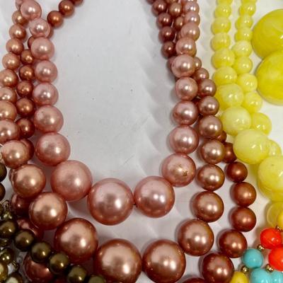 Vintage beaded necklaces