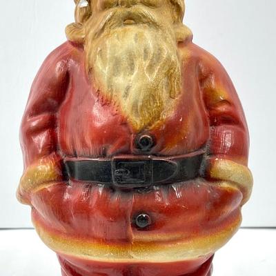 Chalkware Santa Bank
