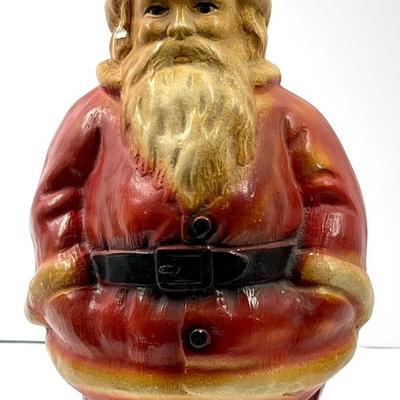 Chalkware Santa Bank
