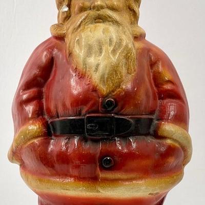 Chalkware Santa Bank