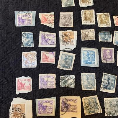 Vintage Spain Postage Stamps