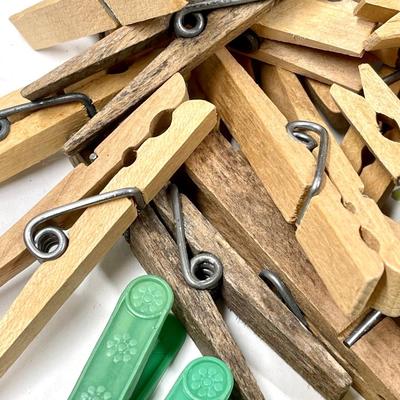 The good old clothespins