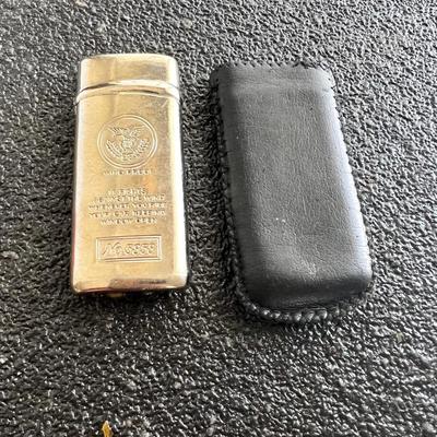 VINTAGE ZIPPO & VINTAGE MILITARY EAGLE 5858