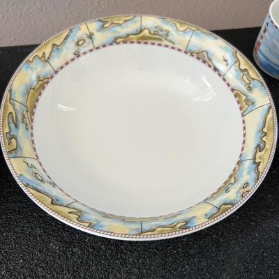 AMERICAN ATELIER NAUTICAL DISH SET