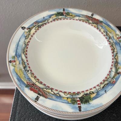 AMERICAN ATELIER NAUTICAL DISH SET