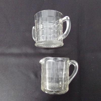 GLASSWARE LOT 0F 10. #1