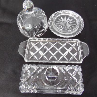 GLASSWARE LOT 0F 6. #2