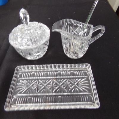 GLASSWARE LOT 0F 6. #2