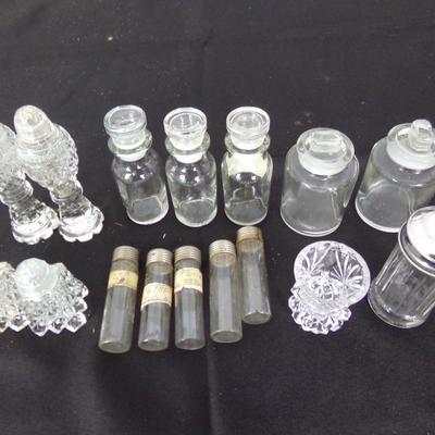 GLASSWARE LOT 0F 16. #5.