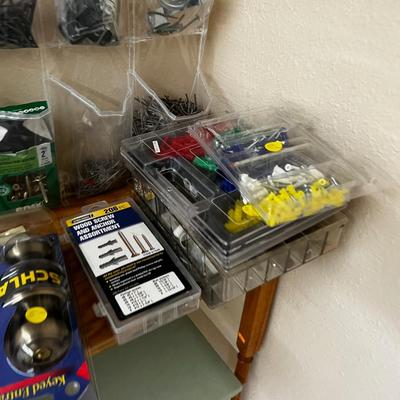 Right Side Wall Pocket Organizers full of stuff