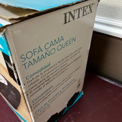 INTEX Queen Size Blow Up Bed in Original Box 