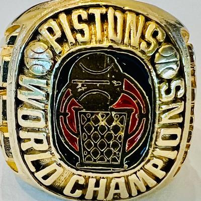 Two Pistons Championship Rings (GRB-JM)