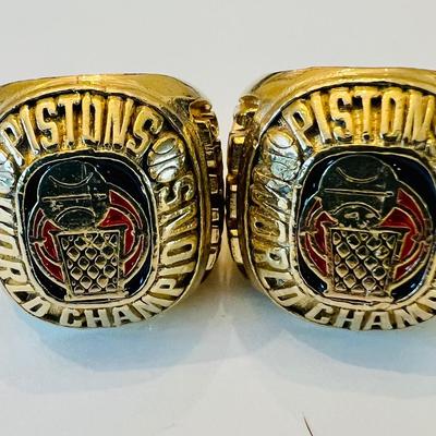 Two Pistons Championship Rings (GRB-JM)