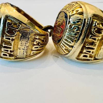 Two Pistons Championship Rings (GRB-JM)
