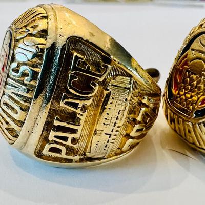 Two Pistons Championship Rings (GRB-JM)