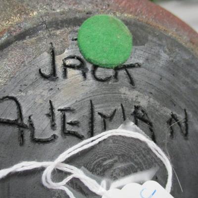 Jack Adelman Raku Glazed Pot/Planter