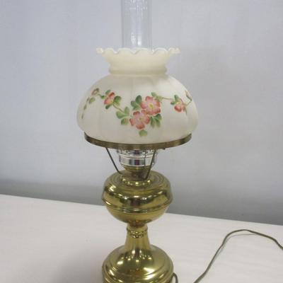 Hand Painted Electric Table Lamp