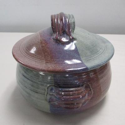 Hand Thrown Art Pottery Soup Bowl/Tureen