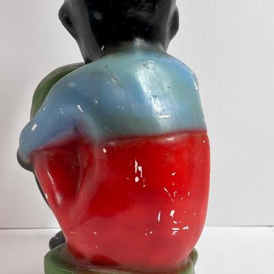 Black Americana Chalk Ware Bank