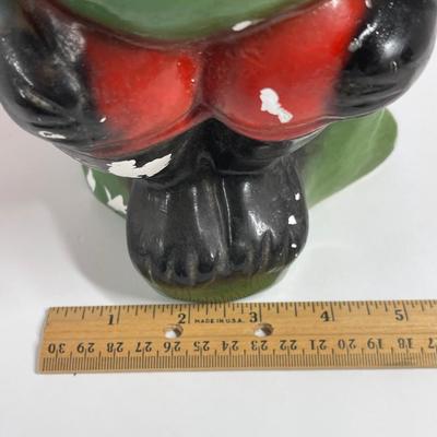Black Americana Chalk Ware Bank