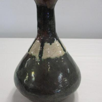Hand Thrown Pottery Flower Vase By Stacy Ansen