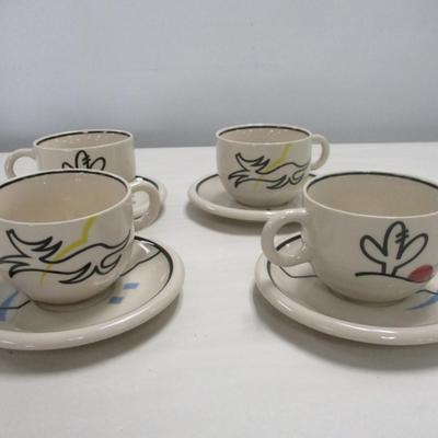 Epoch Coffee Cups With Saucers
