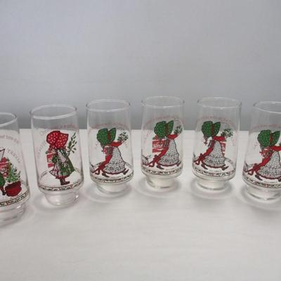 Coca Cola Holly Hobbie Drinking Glasses