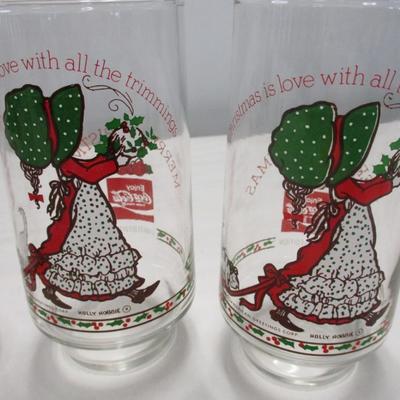Coca Cola Holly Hobbie Drinking Glasses