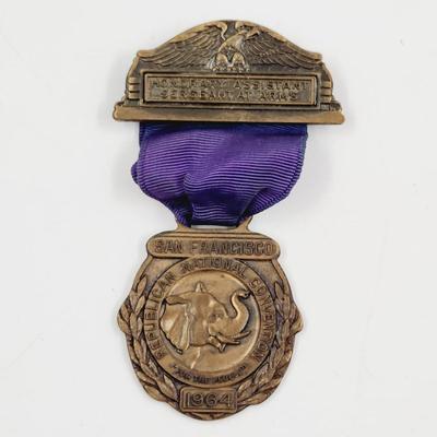 1964 HONORARY ASSISTANT SERGANT AT ARMS SAN FRANCISCO PIN