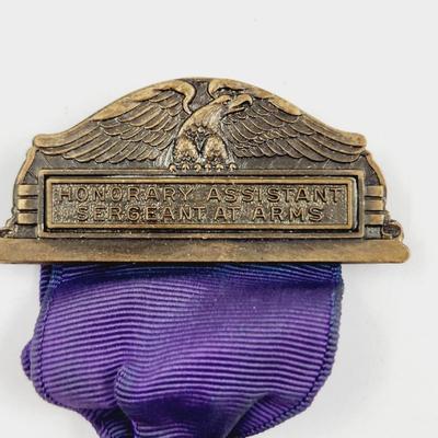 1964 HONORARY ASSISTANT SERGANT AT ARMS SAN FRANCISCO PIN
