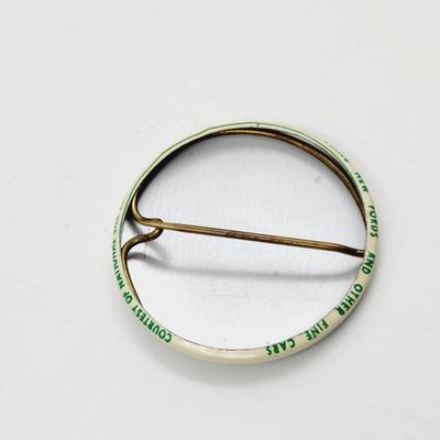 1970s FORD CAR RENTAL COLLECTABLE HENPECKED PIN