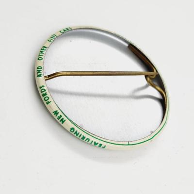 1970s FORD CAR RENTAL COLLECTABLE HENPECKED PIN