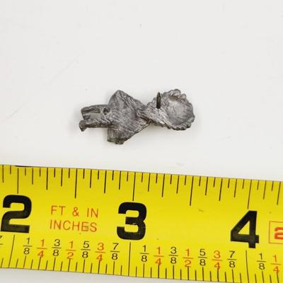 PEWTER NATIVE AMERICAN PIN