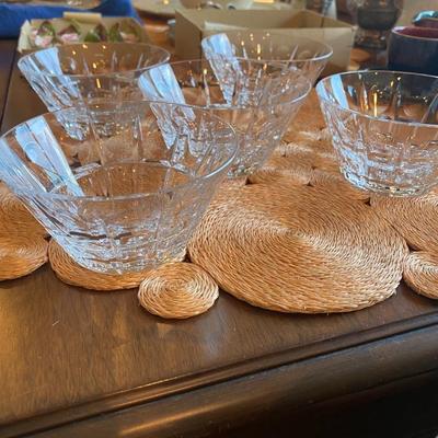 Crystal Dessert Bowls