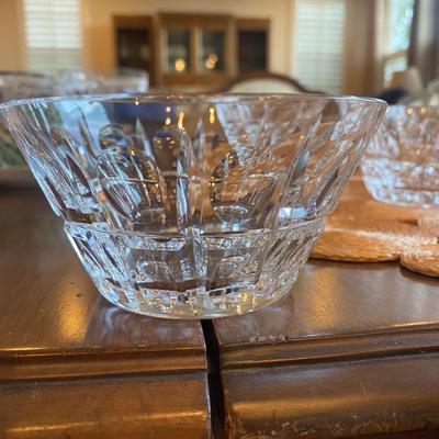 Crystal Dessert Bowls