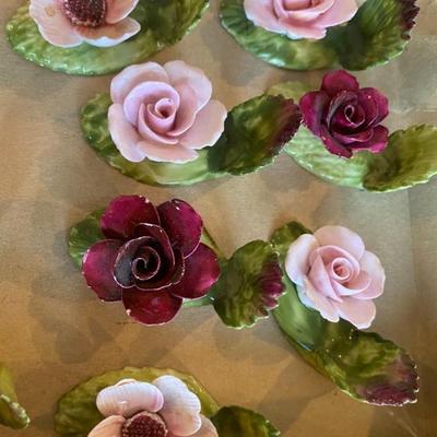 Denton England best bone china -  placecard / menu card holders