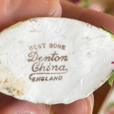 Denton England best bone china -  placecard / menu card holders