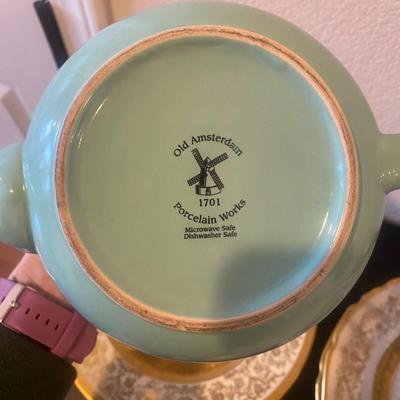 Light Jade GreenTeapot 