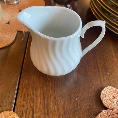 Small white creamer
