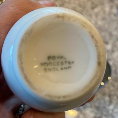 2 Royal Worcester Egg Coddlers