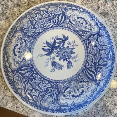 11.5" Spode Blue Room Collection Cake Plate 