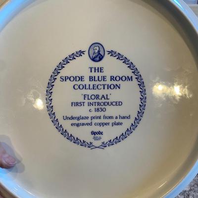11.5" Spode Blue Room Collection Cake Plate 
