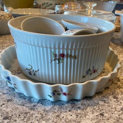 Cordon Blue Millefleur Ceramic Ware 